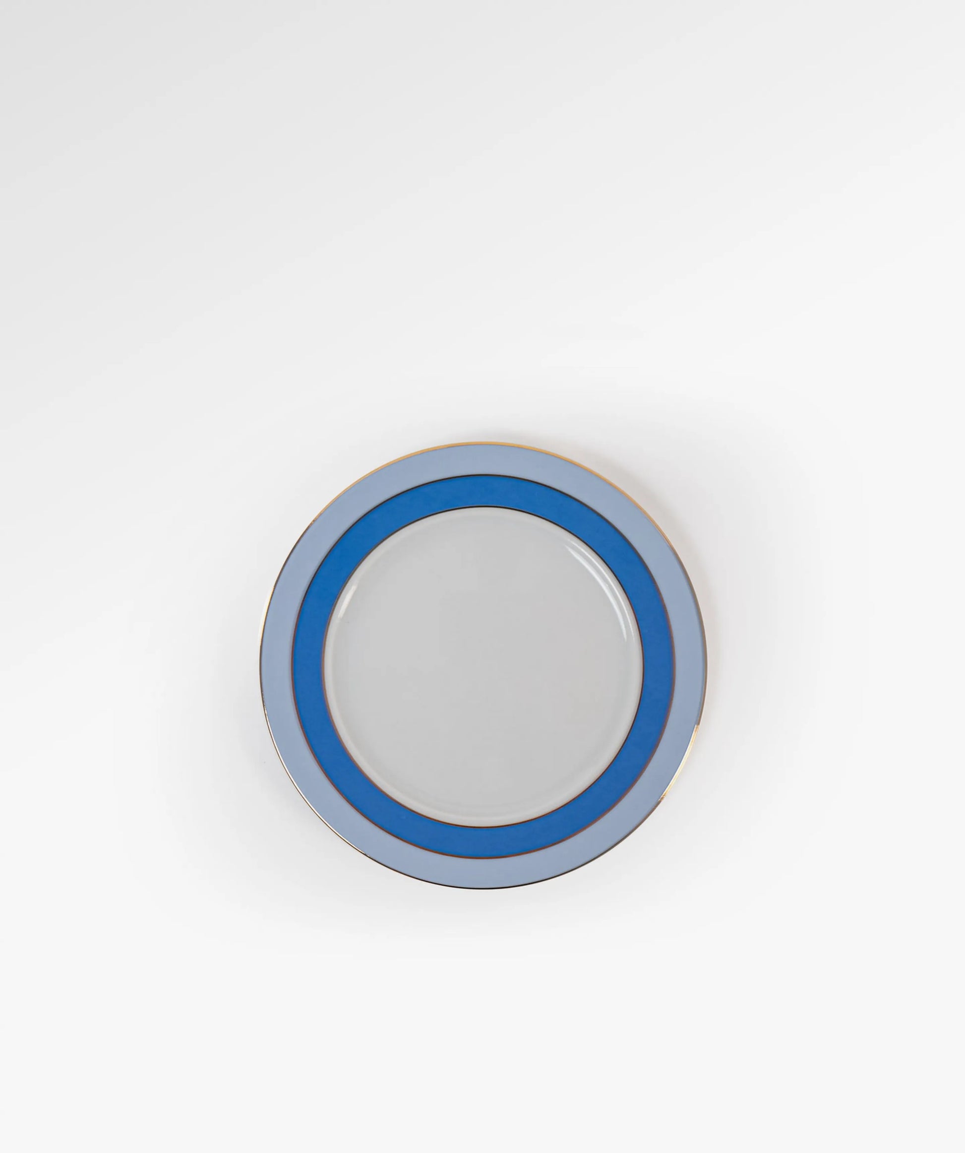 KINGSWAY Blue Porcelain Bread Plate
