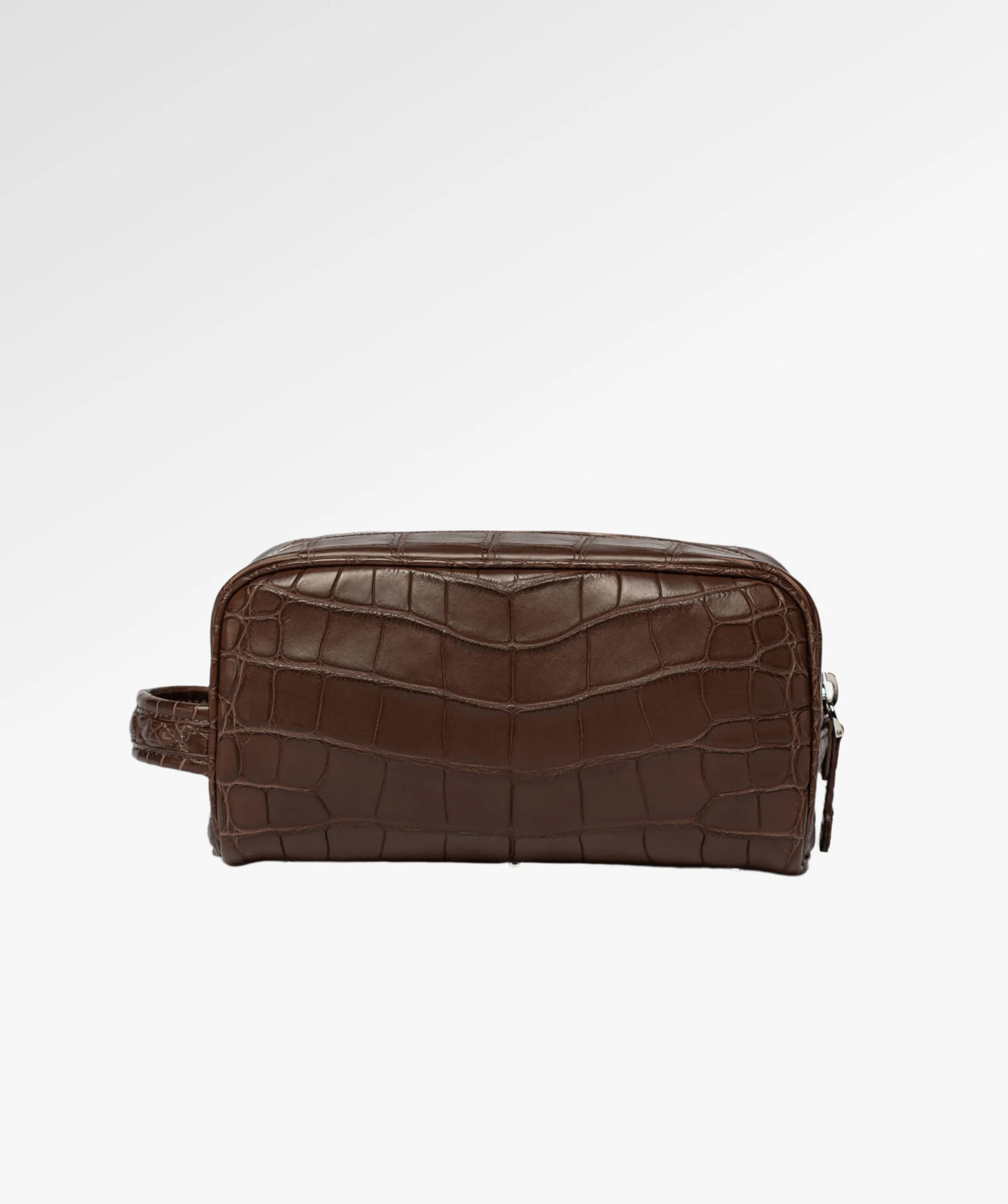 Gentleman's Small Alligator Toiletry Bag