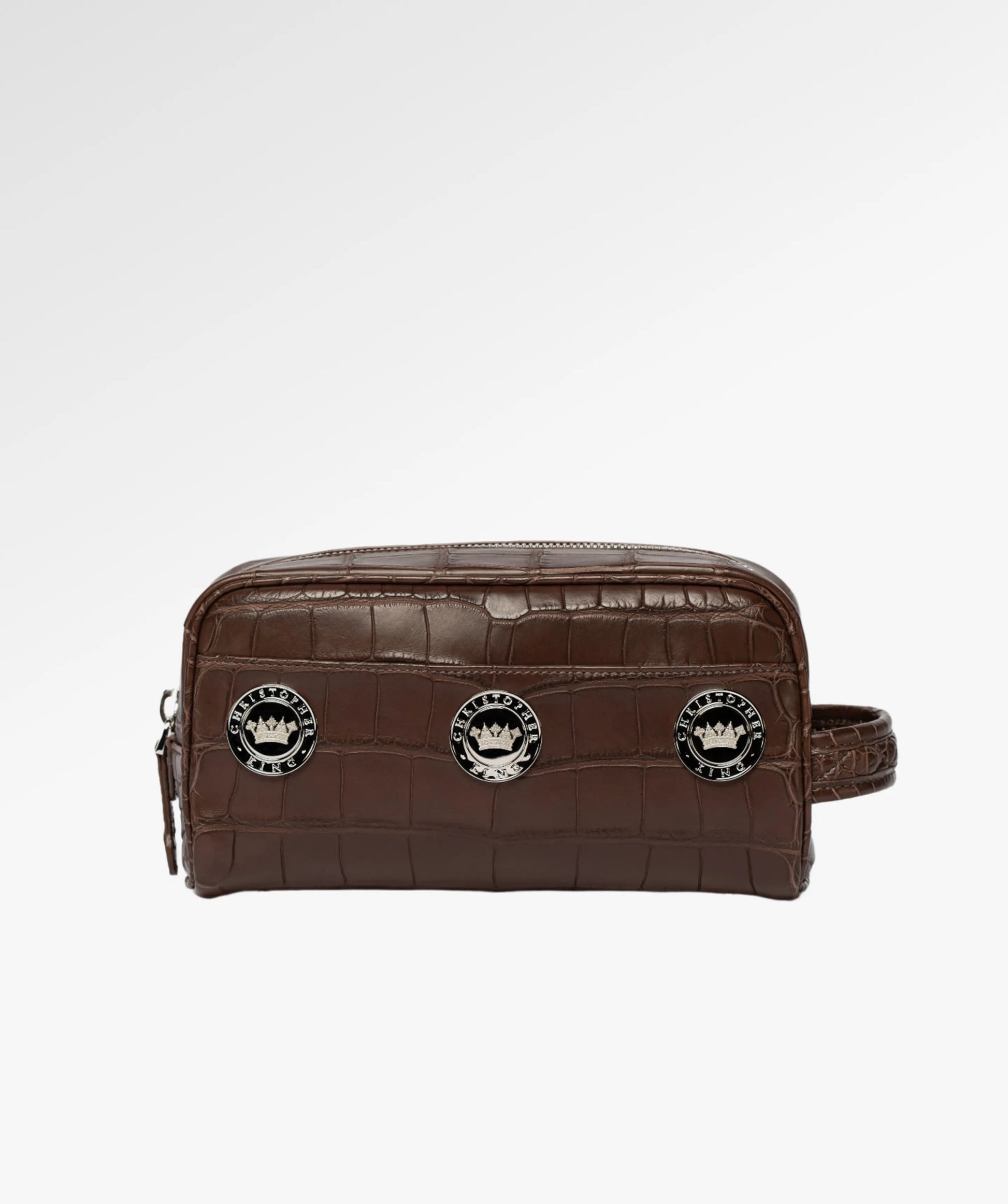 Gentleman's Small Alligator Toiletry Bag